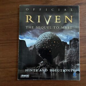 Official Riven Sequel to Mist Hints & Solutions Book